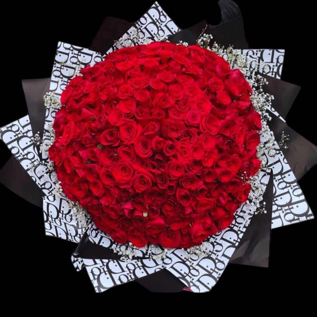 200 Rose Bouquet