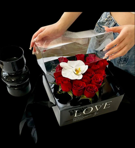 Assortment of Elegant Rose Boxes